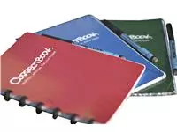 Notitieboek Correctbook A5 lijn 40blz horizon red