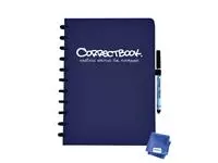 Een Notitieboek Correctbook A4 lijn 40blz midnight blue koop je bij De Angelot