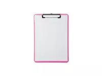 Een Klembord MAUL A4 staand transparant PS neon roze koop je bij KantoorProfi België BV