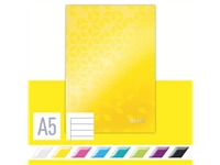 Buy your Notebook Leitz WOW A5 160 pages 90gr line yellow at QuickOffice BV