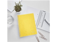 Buy your Notebook Leitz WOW A5 line spiral PP yellow at QuickOffice BV