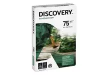 Een Kopieerpapier Discovery A4 75gr wit 500vel koop je bij Totaal Kantoor Goeree