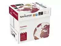 Een Kopieerpapier Navigator Presentation A4 100gr wit 500vel koop je bij Van Leeuwen Boeken- en kantoorartikelen
