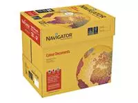 Een Kopieerpapier Navigator Colour Documents A4 120gr wit 250vel koop je bij Totaal Kantoor Goeree