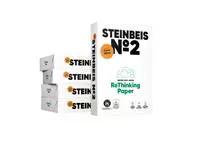 Een Kopieerpapier Steinbeis No2 A4 80gr wit 500vel koop je bij Van Leeuwen Boeken- en kantoorartikelen
