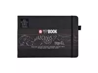 Een Schets-notitieboek Sakura A5 140gr 80vel zwart koop je bij L&N Partners voor Partners B.V.