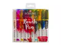 Een Ecoline Brush Pen set 10 Fashion koop je bij Totaal Kantoor Goeree