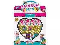 Een Stickerset Totum Rainbow Pets koop je bij Totaal Kantoor Goeree