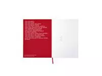 Buy your Notebook Octàgon DUNNO A5 135x200mm dots red at QuickOffice BV