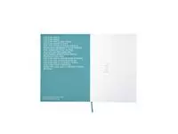 Een Notitieboek Octàgon DOUBTS A5 135x200mm dots blauw koop je bij EconOffice