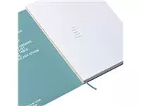 Een Notitieboek Octàgon DOUBTS A5 135x200mm dots blauw koop je bij Van Leeuwen Boeken- en kantoorartikelen