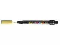 Een Brushverfstift Posca PCF350 1-10mm goud koop je bij Van Leeuwen Boeken- en kantoorartikelen