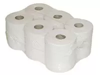 Toiletpapier Euro Products Q5 mini jumbo 2l 180m wit 240018