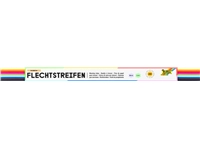 Vlechtstroken Folia 50x1cm 130gr 200 stroken assorti kleuren