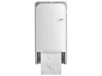 Een Toiletpapierdispenser QuartzLine Q1 doprol duo wit 441001 koop je bij Totaal Kantoor Goeree