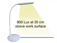 Een Bureaulamp Unilux Nelly led wit koop je bij L&N Partners voor Partners B.V.