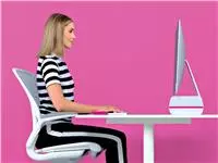 Een Monitorstandaard Leitz WOW Ergo verstelbaar roze koop je bij EconOffice