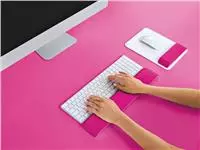 Een Polssteun Leitz WOW Ergo verstelbaar roze koop je bij EconOffice