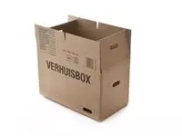 Een Verhuisdoos IEZZY 370x650x350 dubbelgolf bruin 7mm koop je bij Van Leeuwen Boeken- en kantoorartikelen