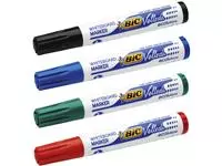 Buy your Felt-tip pen Bic Velleda 1704 whiteboard round large assorted blister of 4 pieces at QuickOffice BV