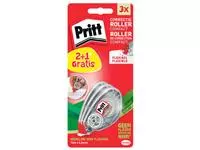 Een Correctieroller Pritt Compact Flex 6mm x 10m blister 2+1 gratis koop je bij Unimark Office B.V.