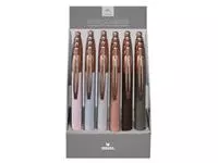 Balpen rosé goud 6 assorti