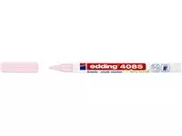 Krijtstift edding 4085 by Securit rond 1-2mm pastel roze