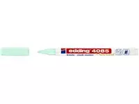 Krijtstift edding 4085 by Securit rond 1-2mm pastel groen