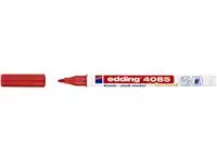 Krijtstift edding 4085 by Securit rond 1-2mm rood