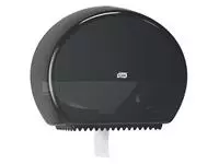 Een Toiletpapierdispenser Tork Mini Jumbo T2 Elevation zwart 555008 koop je bij KantoorProfi België BV
