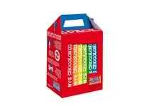 Chocolade Tony's Chocolonely Rainbowpack Classic 6 repen à 180gr