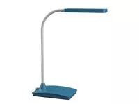 Een Bureaulamp MAUL Pearly LED voet dimbaar colour vario atlantic blue koop je bij Kantoorvakhandel van der Heijde