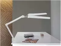 Werkpleklamp MAUL Craft duo LED tafelklem dimbaar wit