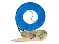 Een Spanband ProPlus blauw met ratel 5m koop je bij EconOffice