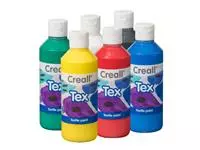 Een Peinture textile Creall Tex set 6 couleurs 250ml koop je bij QuickOffice BV