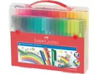 Een Kleurstiften Faber-Castell Connector assorti cadeauset à 80 stuks koop je bij KantoorProfi België BV