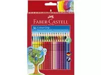 Kleurpotloden Faber-Castell 2001 assorti set à 36 stuks