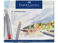 Kleurpotloden Faber-Castell Goldfaber aquarel assorti blik à 48 stuks