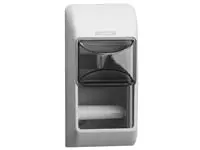 Een Dispenser Katrin 92384 toiletpapier standaard wit koop je bij Van Hoye Kantoor BV