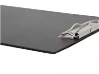 Een Klembord MAUL A4 staand + insteektas PVC zwart koop je bij Van Leeuwen Boeken- en kantoorartikelen