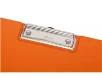 Een Klembordmap MAUL A4 staand met penlus PVC neon oranje koop je bij EconOffice