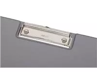 Een Klembordmap MAUL A4 staand met penlus PVC zilvergrijs koop je bij KantoorProfi België BV