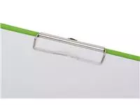 Een Klembordmap MAUL A4 staand met penlus PVC neon groen koop je bij Goedkope Kantoorbenodigdheden