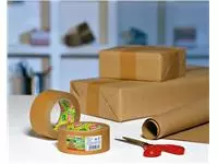 Een Verpakkingstape tesapack® papier ecoLogo® 25mx38mm bruin koop je bij Van Leeuwen Boeken- en kantoorartikelen