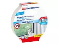 Een Montagetape tesa® Powerbond dubbelzijdig 5mx19mm transparant koop je bij EconOffice