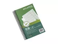 Een Things to do Atlanta Jungle 125x195mm 100vel 70gr groen koop je bij Van Leeuwen Boeken- en kantoorartikelen