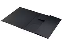 Een Dossiermap Leitz Recycle A4 3-kleps karton zwart koop je bij Goedkope Kantoorbenodigdheden