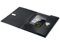 Een Dossiermap Leitz Recycle A4 3-kleps PP zwart koop je bij Van Leeuwen Boeken- en kantoorartikelen
