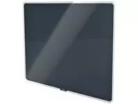 Een Glasbord Leitz Cosy magnetisch 800x600mm grijs koop je bij Van Leeuwen Boeken- en kantoorartikelen