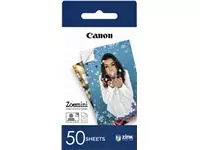 Een Fotopapier Canon Zoemini ZP-2030 50 vel koop je bij Kantoorartikelen Dronten
